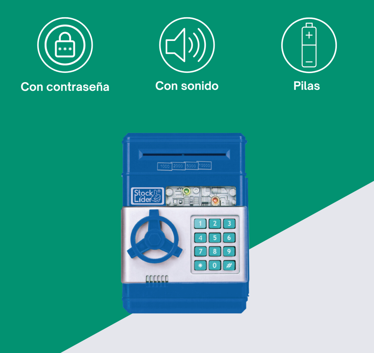 Hucha Electrónica con Contraseña