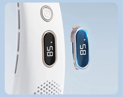 Ventilador de Cuello Portátil con Pantalla Digital