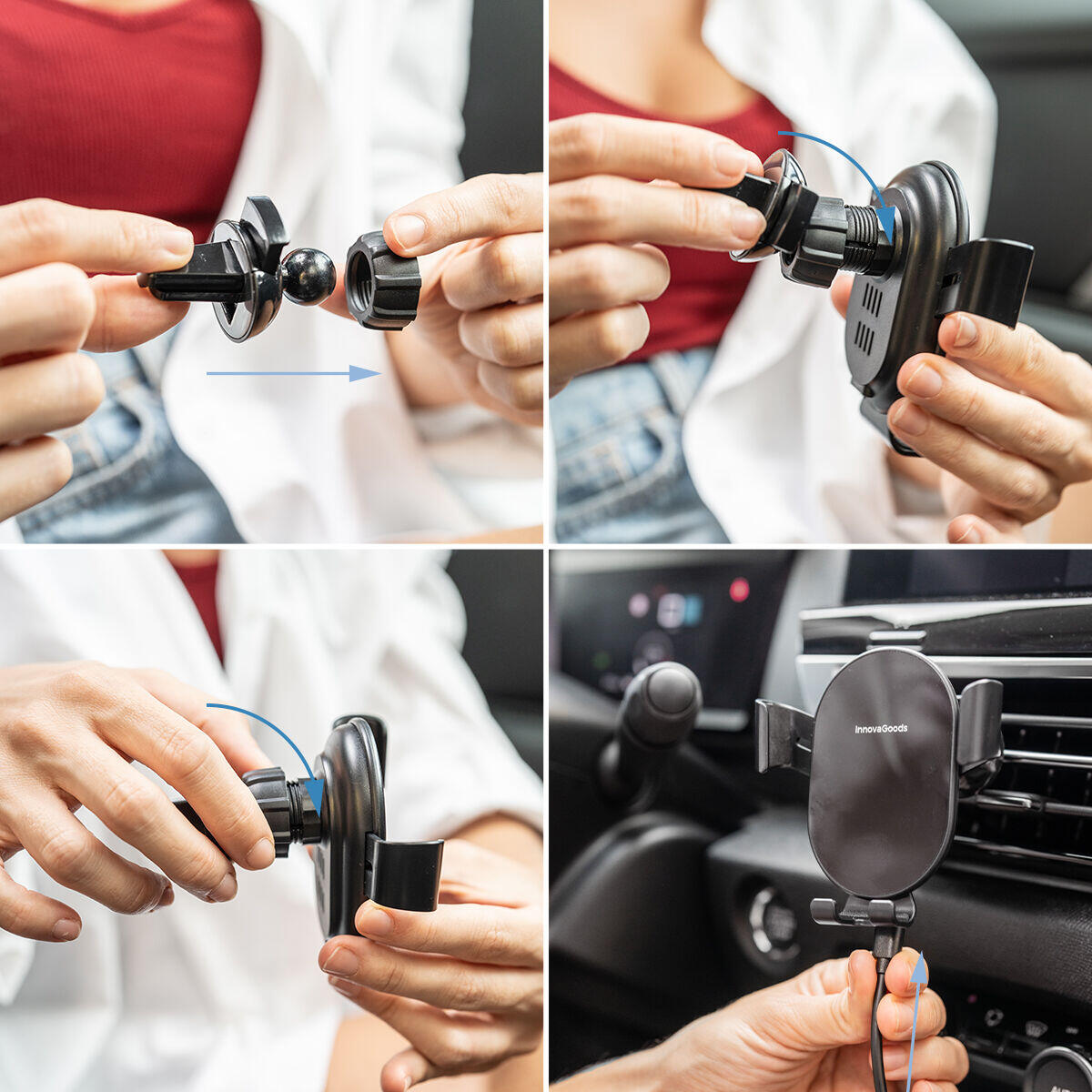 Cargador Inalámbrico para Coche